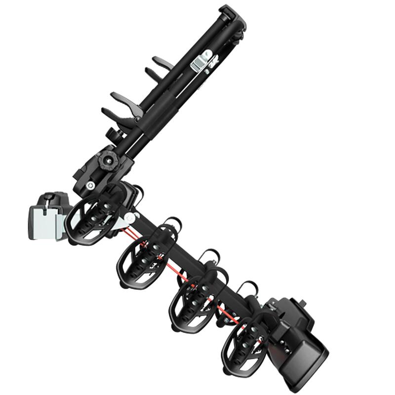 Suport biciclete Peruzzo Parma 4 biciclete 706/4N negru pe carligul de remorcare