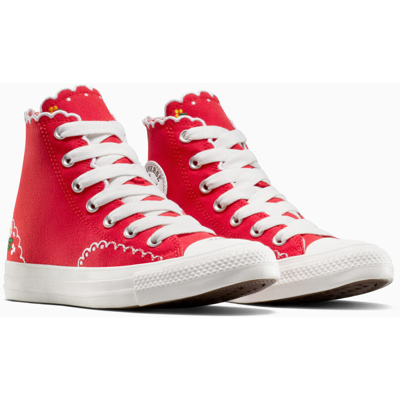 Baskets Converse Chuck Taylor All Star Embroidered, Rouge, Unisexe 3/5