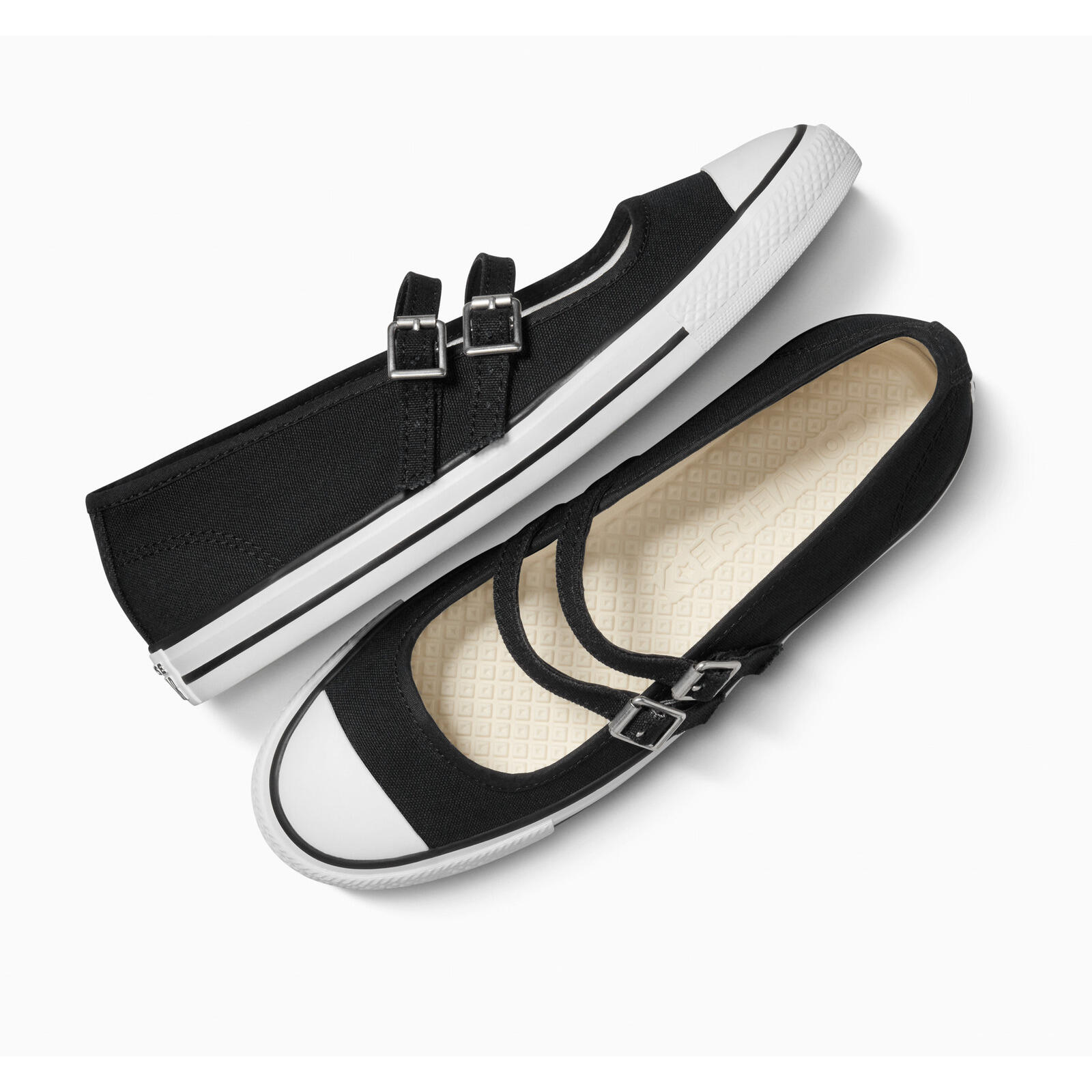 Sneakers Converse Chuck Taylor All Star Dainty Mary Jane, Zwart
