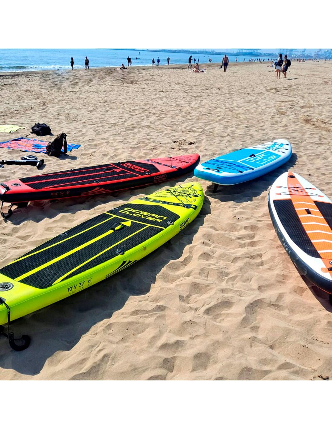 OPBLAASBAAR SUP BOARD-VARADERO- 320cm x 76cm x 15cm (SET) 5/6