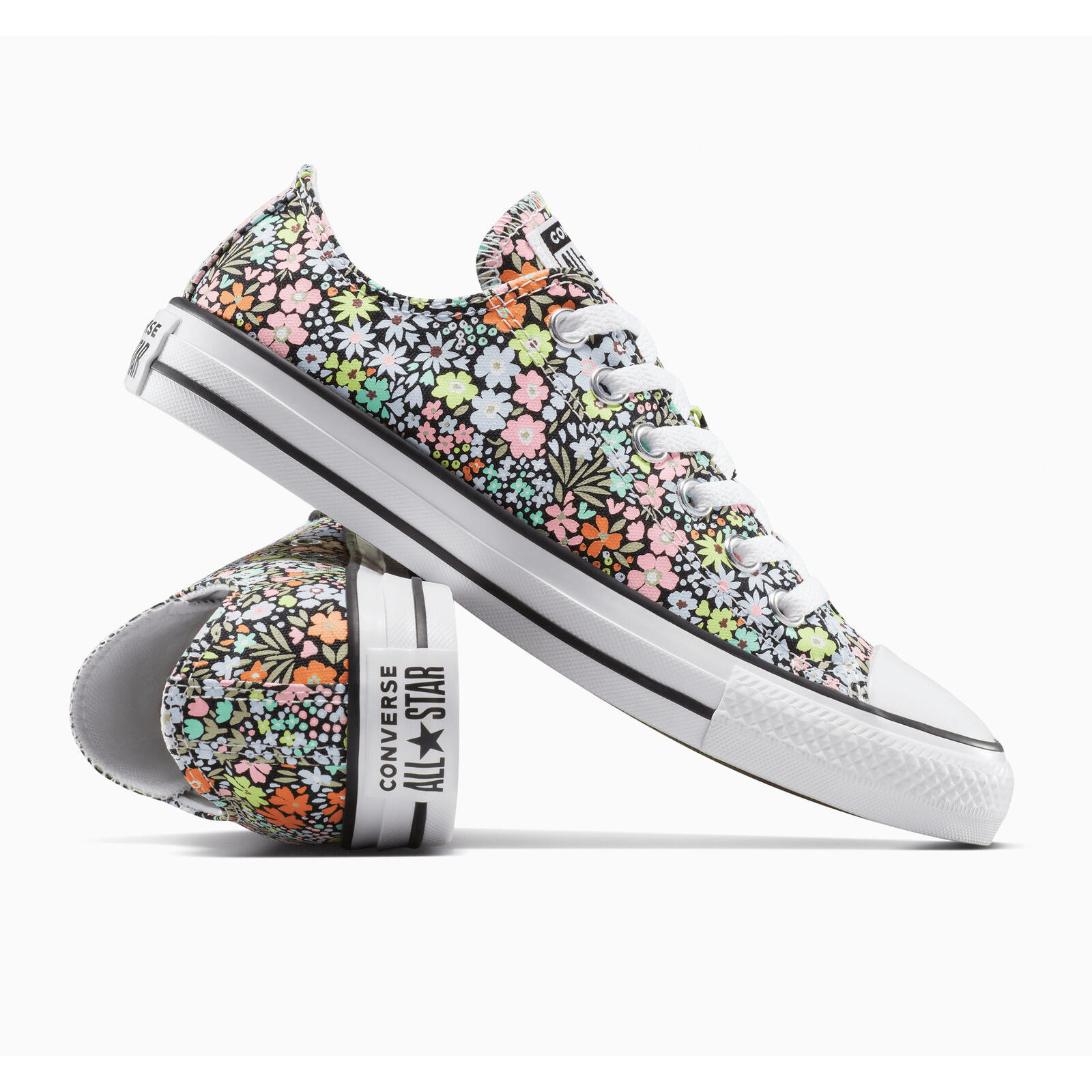 Baskets Converse Chuck Taylor All Star Mini Flowers, Multicolore, Unisexe 3/5