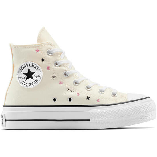 Zapatillas Converse Chuck Taylor All Star Lift Platform, Beige, Unisexo
