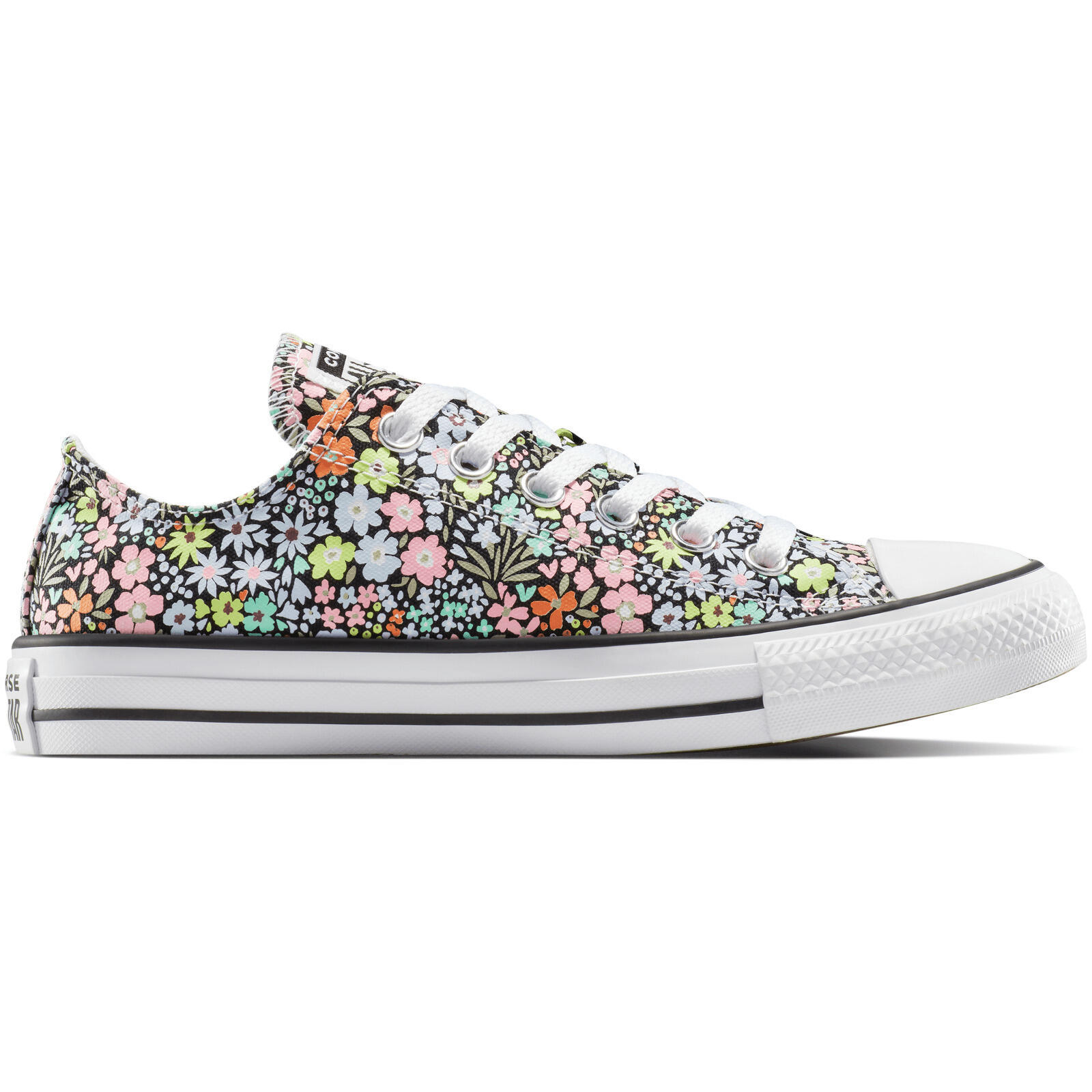 Converse - Baskets Converse Chuck Taylor All Star Mini Flowers, Multicolore, Unisexe - Chaussures De Sport - Multicolore - 36 - Decathlon