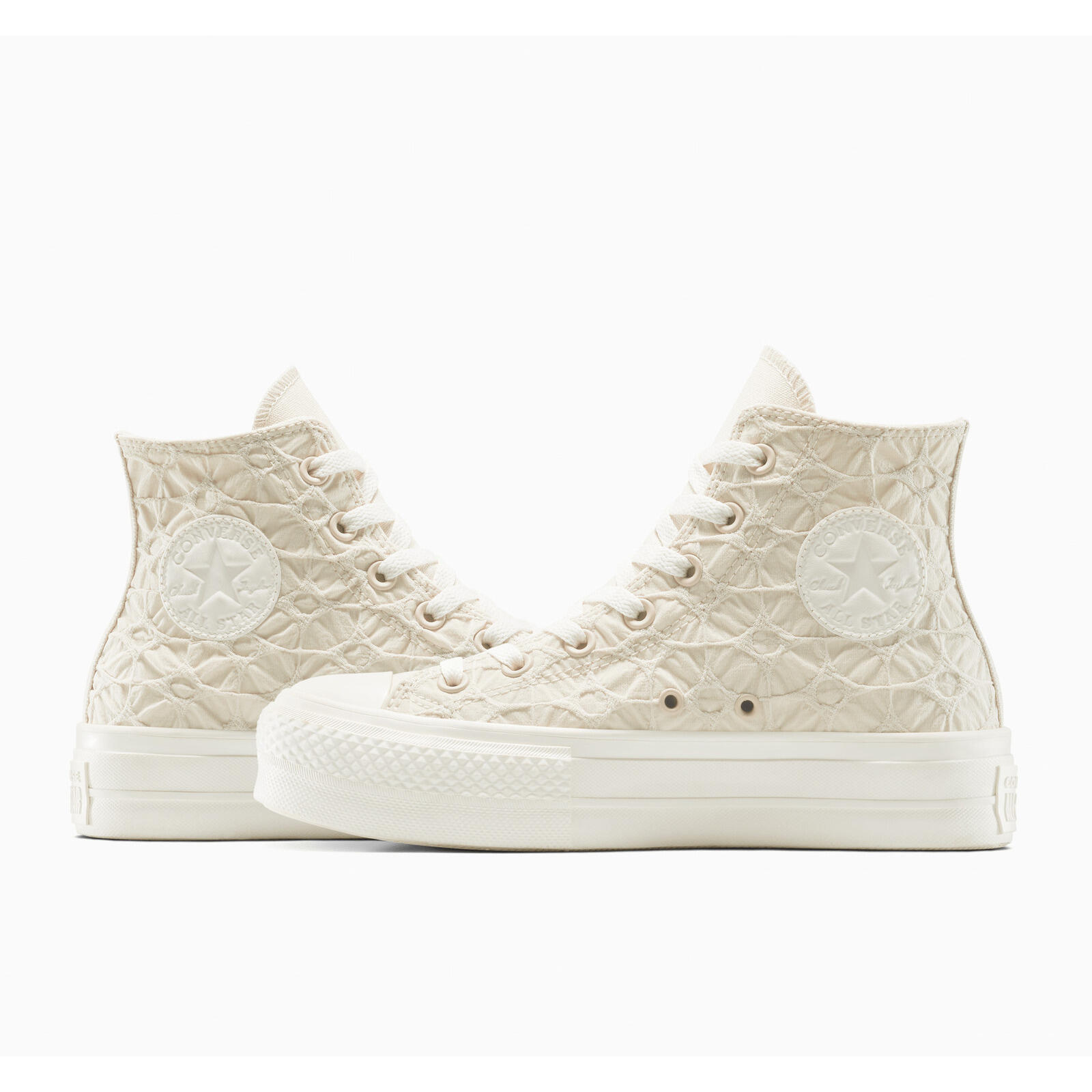 Baskets Converse Chuck Taylor All Star Lift Platform, Beige, Unisexe 3/5