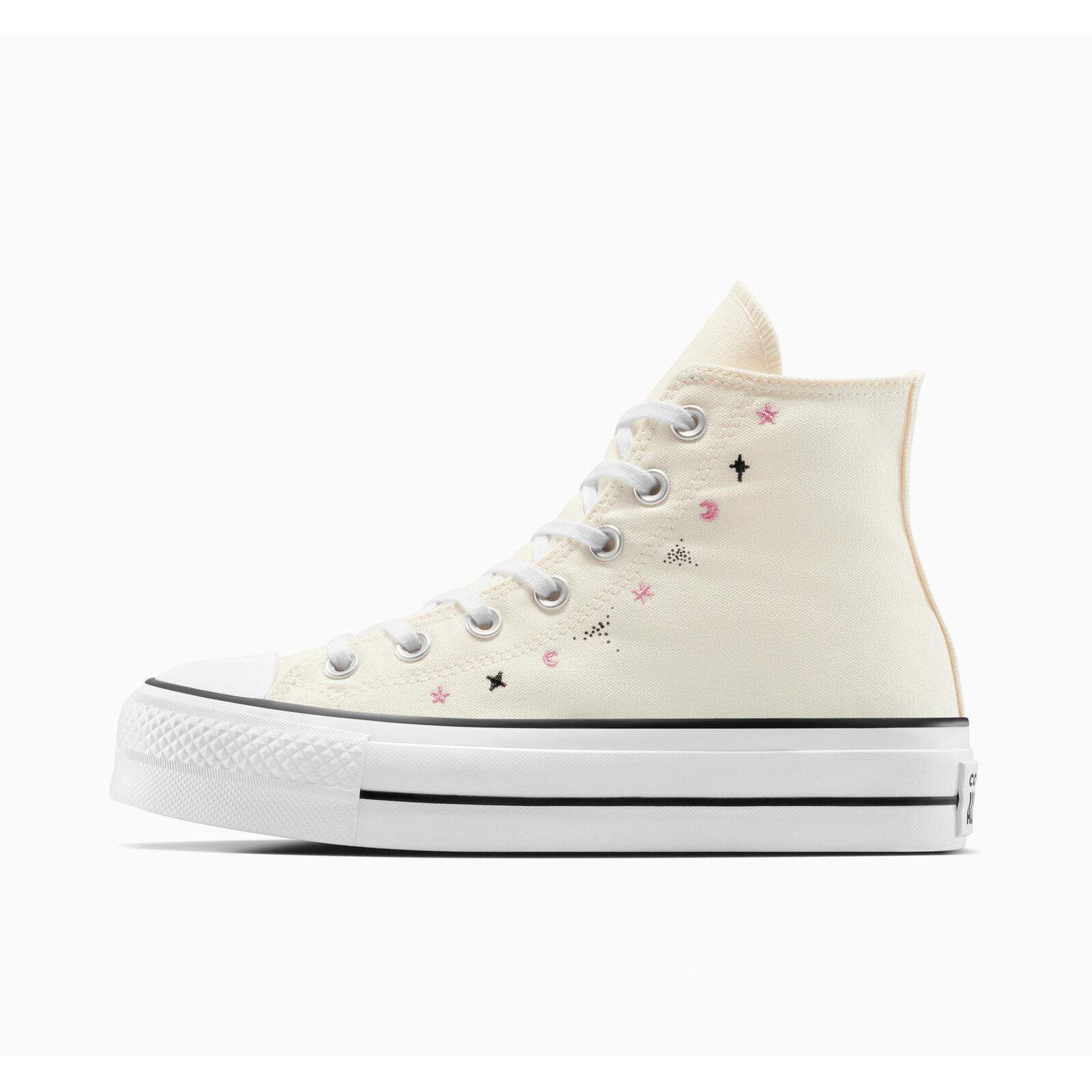 Baskets Converse Chuck Taylor All Star Lift Platform, Beige, Unisexe 4/5