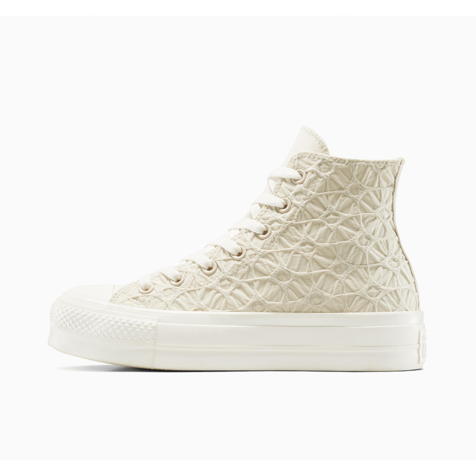 Baskets Converse Chuck Taylor All Star Lift Platform, Beige, Unisexe 5/5
