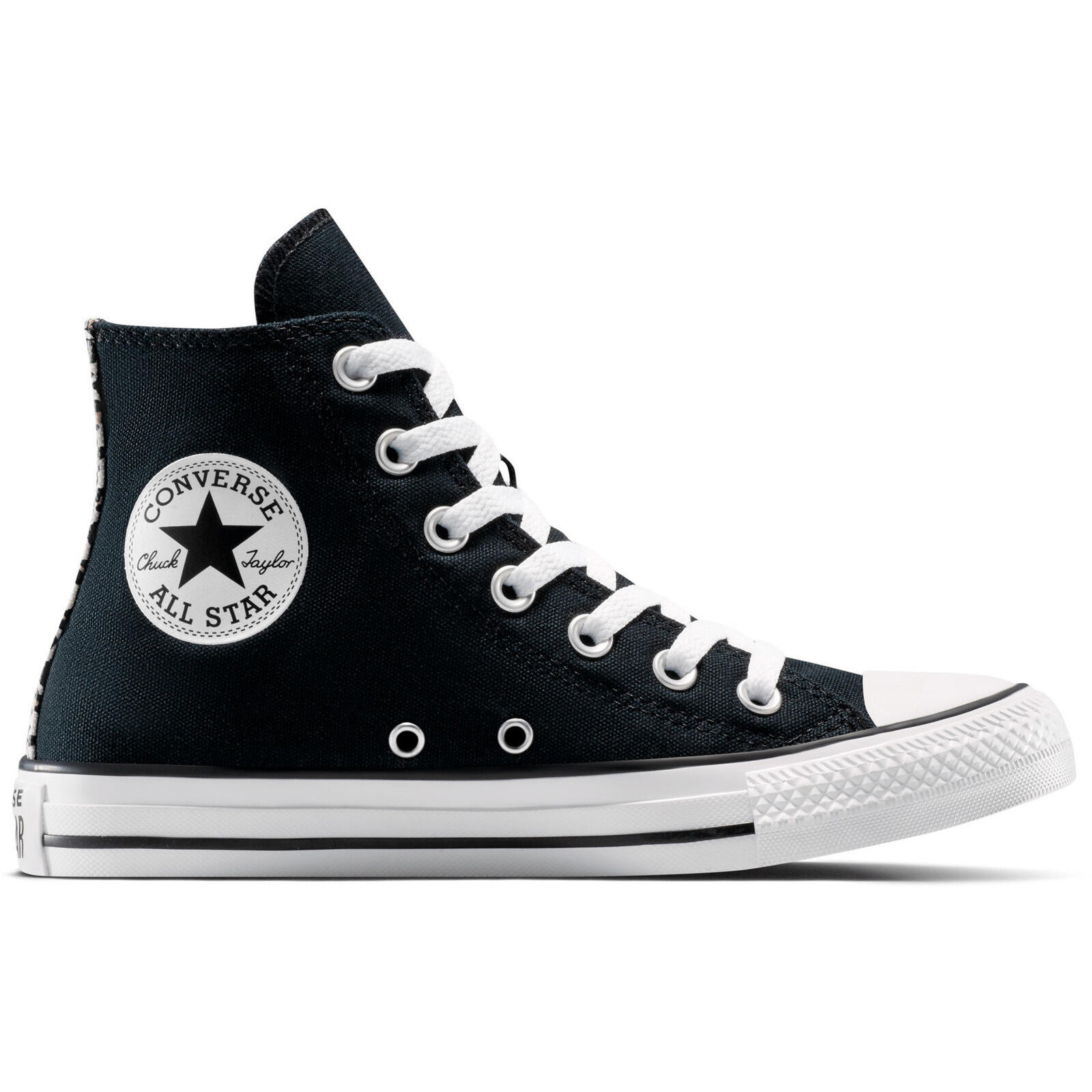 Tenisi unisex Converse Chuck Taylor All Star Leopard, Negru