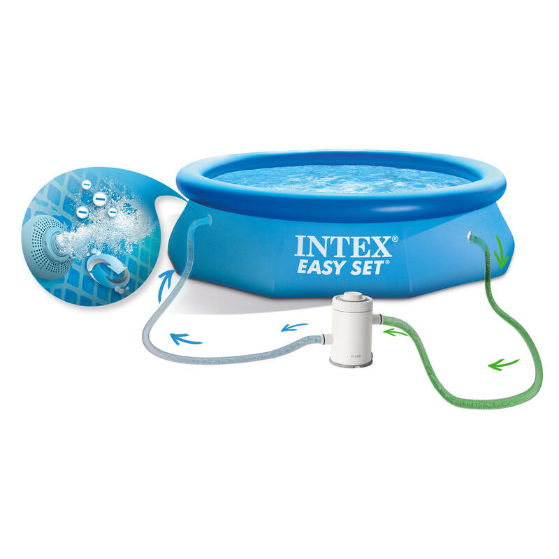 Piscine natation - Easy Set bleu azure