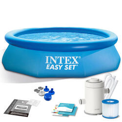 Piscine natation - Easy Set bleu azure