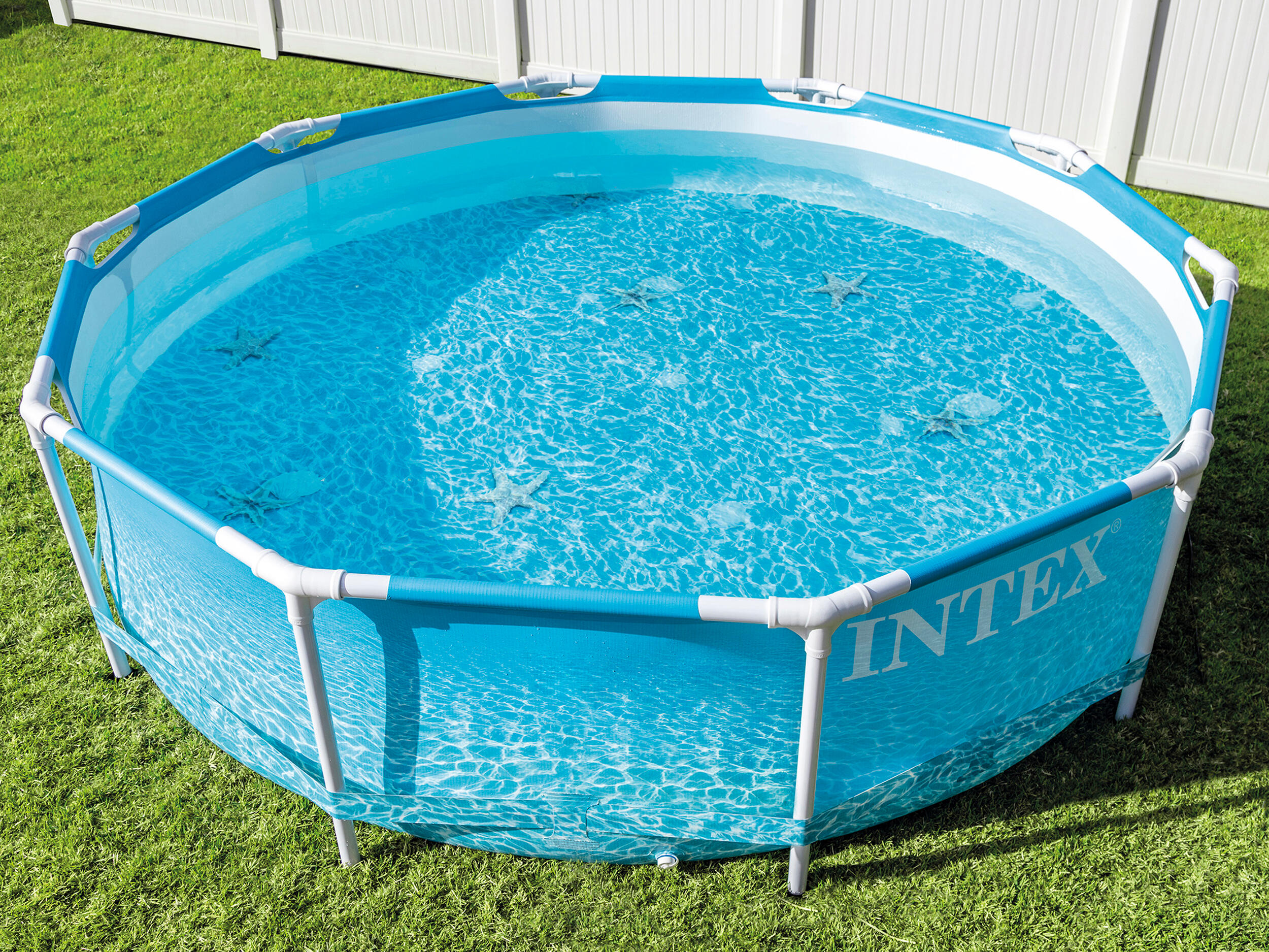 Intex 28208ND - Piscina Metal Frame Beachside, Pompa Filtro, 305x76cm 3/6