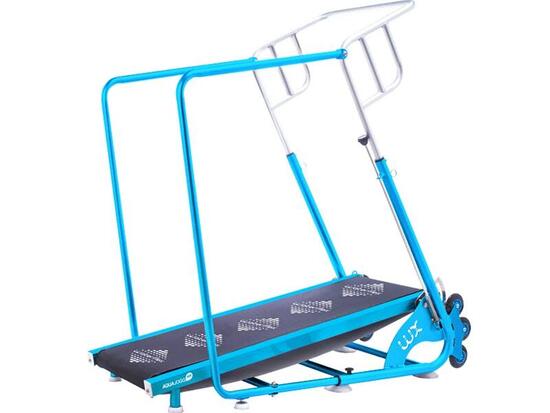 Laufteppich für Pool - Modell Aquajogg Air - 128 x 67 x 135 cm Blau