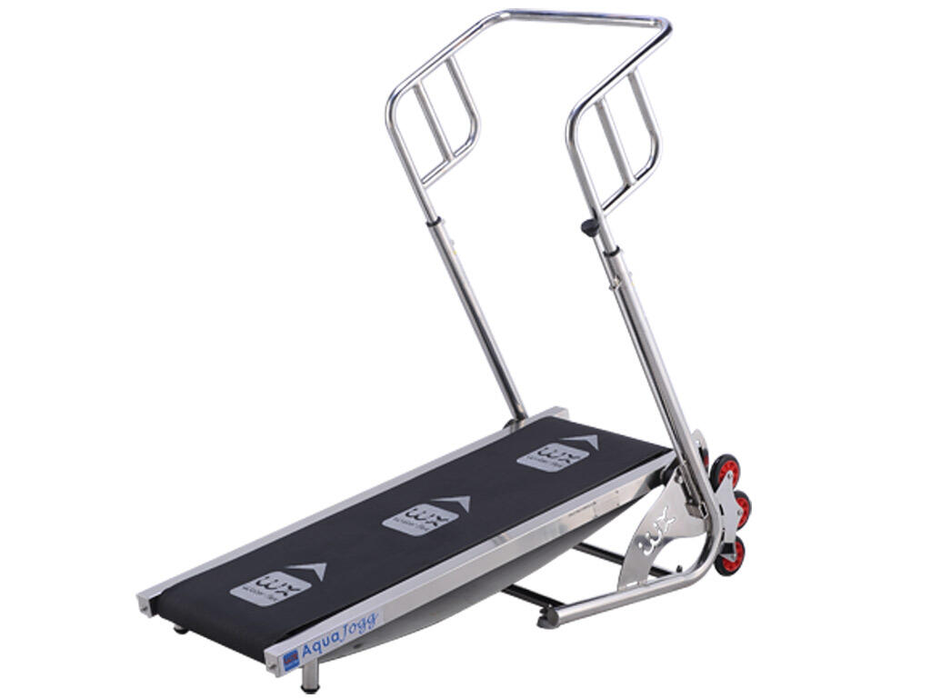 Aqua Jogging Mat voor Zwembad Aquajogg - 100% Staal - Max 150kg 1/4