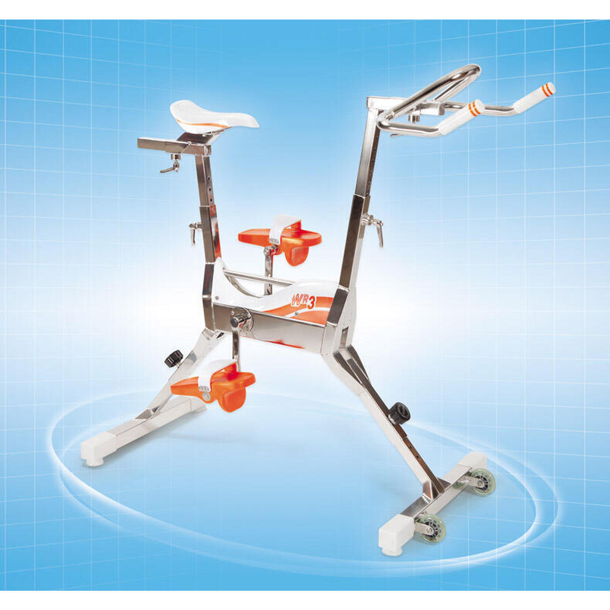 WR3 Aquabike Wellness din oțel inoxidabil Rezistență hidraulică
