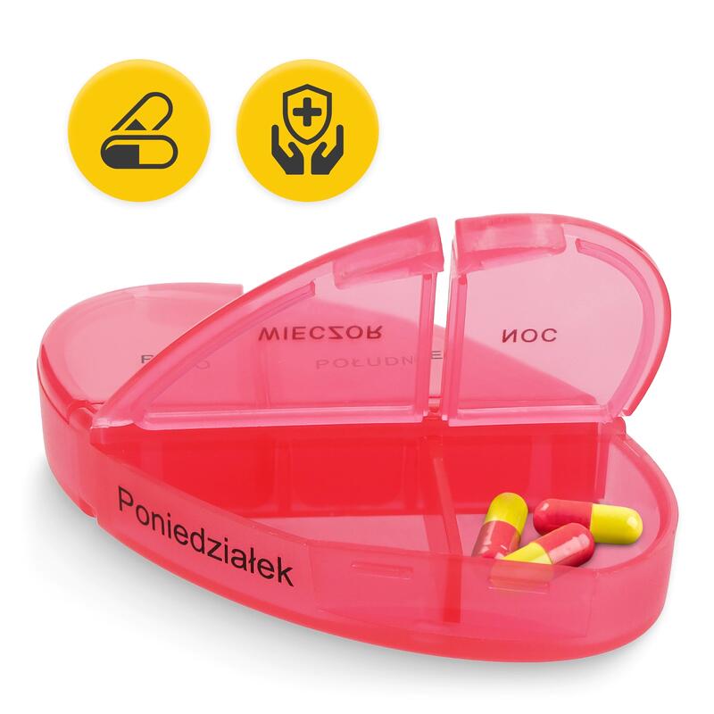 Organizator săptămânal pentru medicamente 4FIZJO MAX