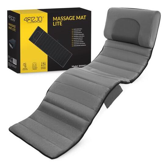 Massageauflage LITE BMM03 4FIZJO Shiatsu Sitzauflage Nacken Rücken Wärme