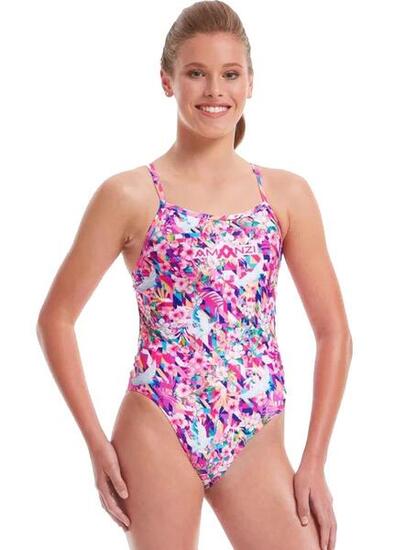 Maillot de bain AMANZI Manchurian Magic femme taille UK36/EU46