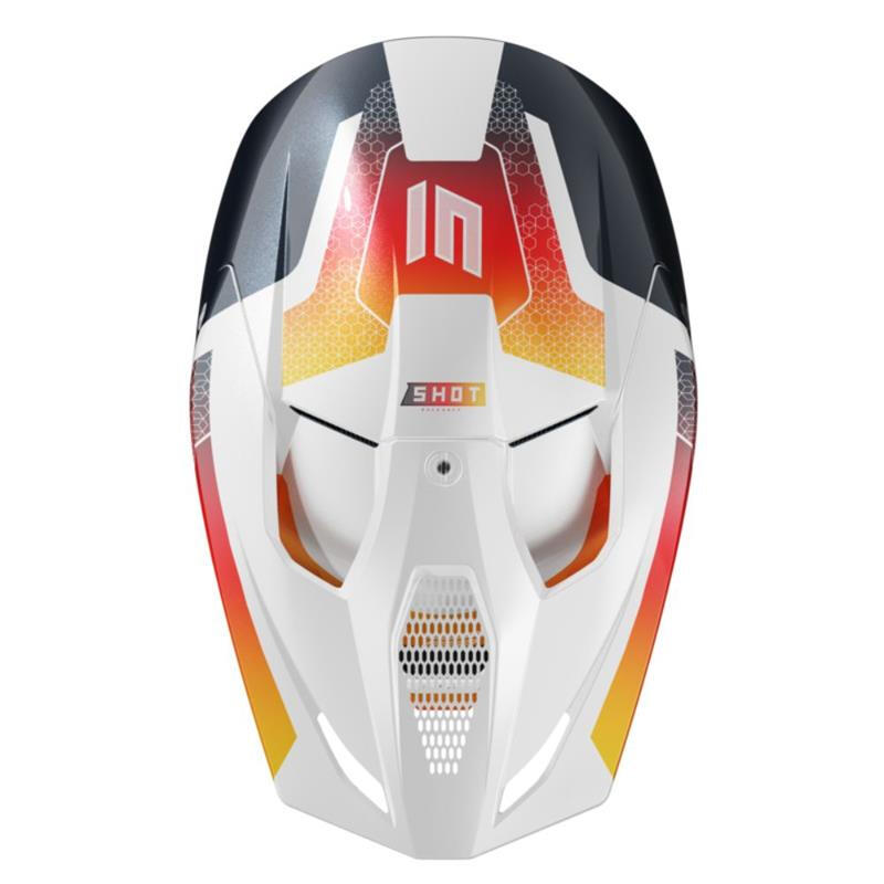 Casque Shot Furious Kid - Phaser Blue Red Pearly - Enfant 2/4