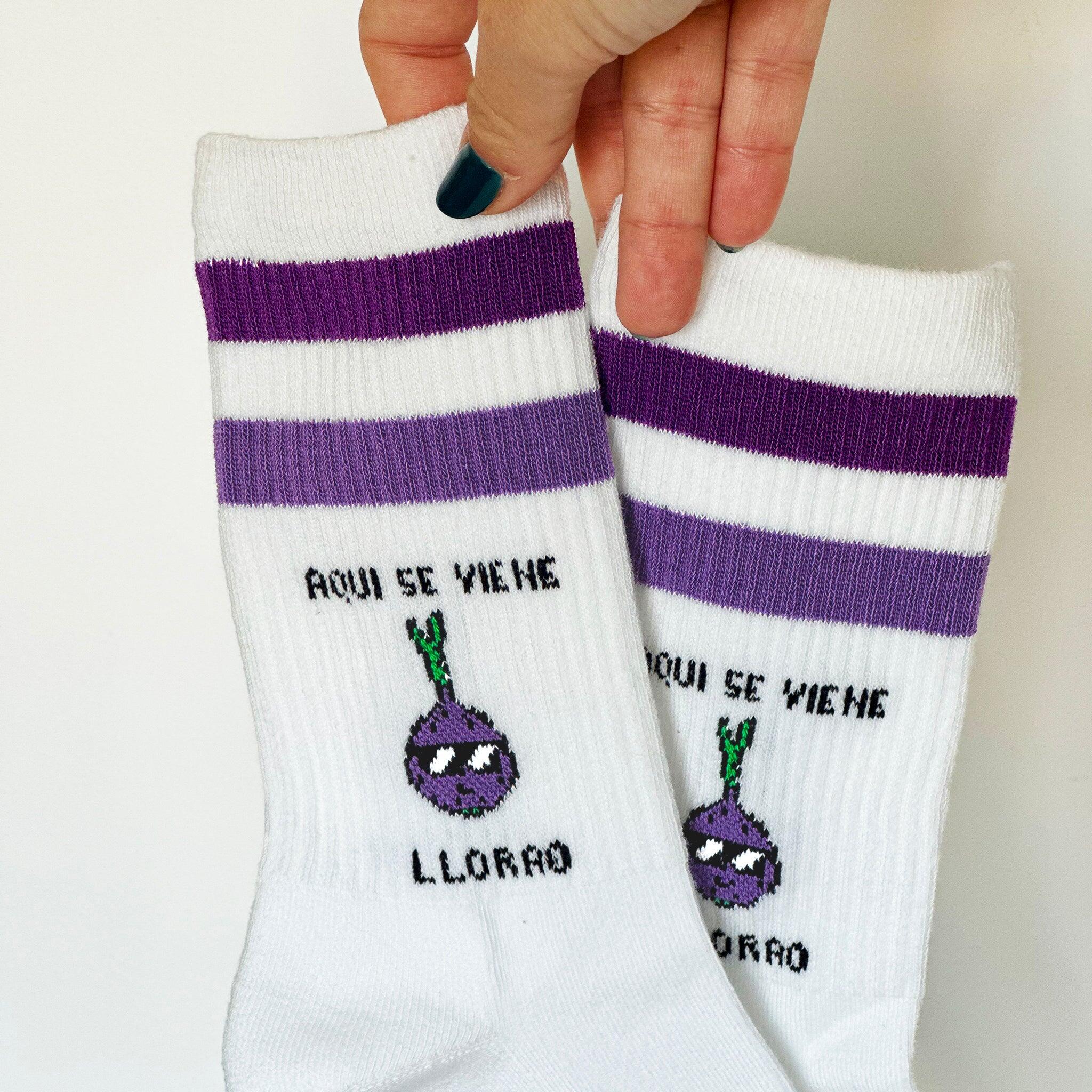 Calcetines Deportivos Algodón Crys Dyaz x JungleSocks Llorao L 3/3
