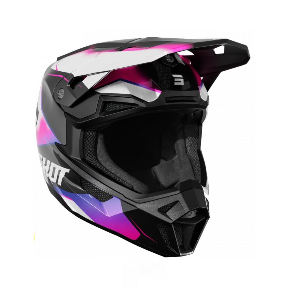 Casque Shot Lite - Astral Bleu Rose Nacré 5/6