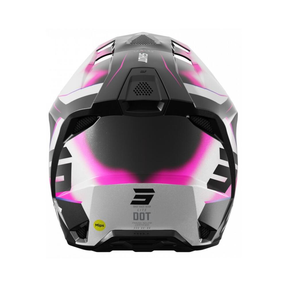 Casque Shot Lite - Astral Bleu Rose Nacré 3/6