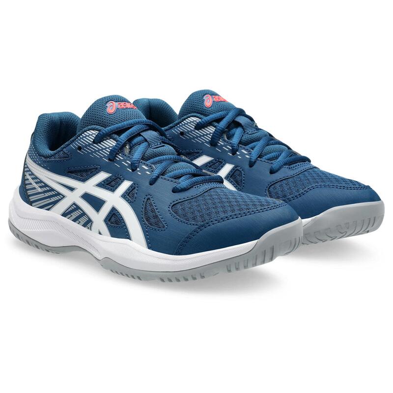 Chaussures Multisports Enfants, Unisexe - ASICS Upcourt 6 GS - MakoBlue/White