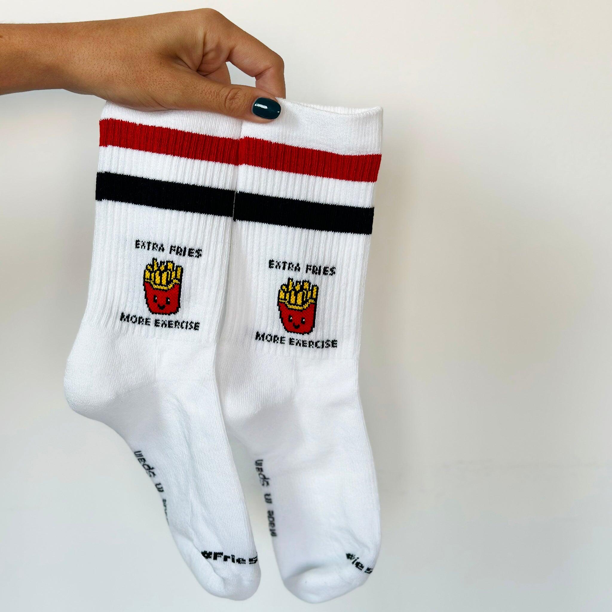 Calcetines Deportivos Algodón Crys Dyaz x JungleSocks Patatas Fritas L 3/3