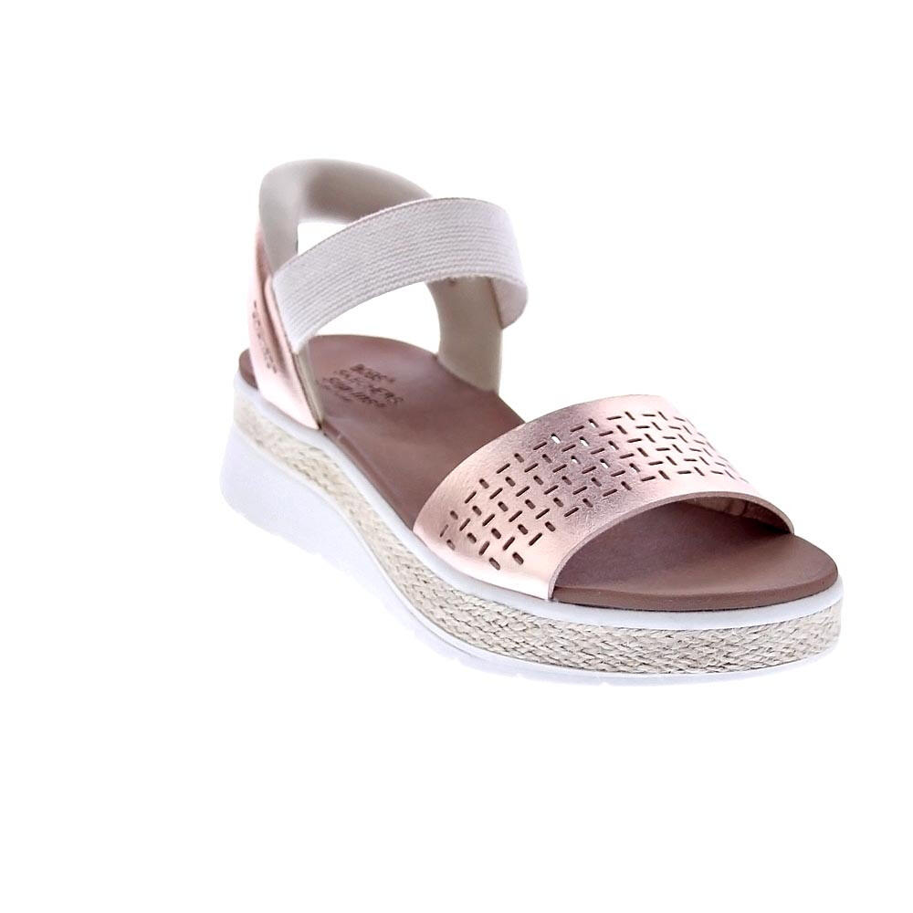 SANDALE FEMME Skechers Slip-ins Bobs Sun Ray ARGENT 4/5