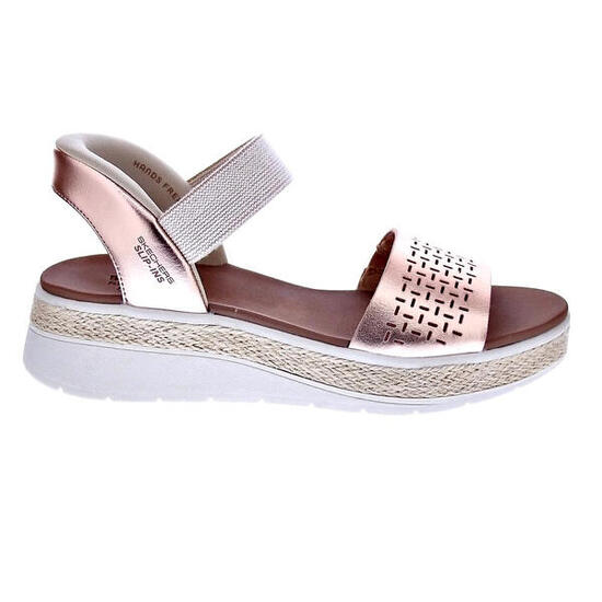 Sandalias SKECHERS Slip ins Bobs Sun Ray Rosa Mujer