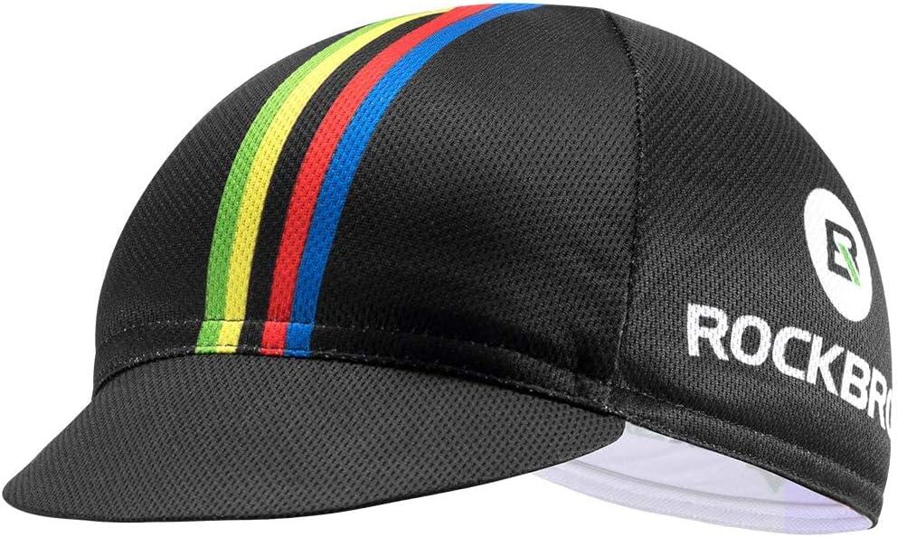 ROCKBROS Berretto da Ciclismo Traspirante con Visiera Ribaltabile