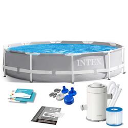 Piscine tubulaire ronde Intex Prism Frame 3,05 x 0,76 m