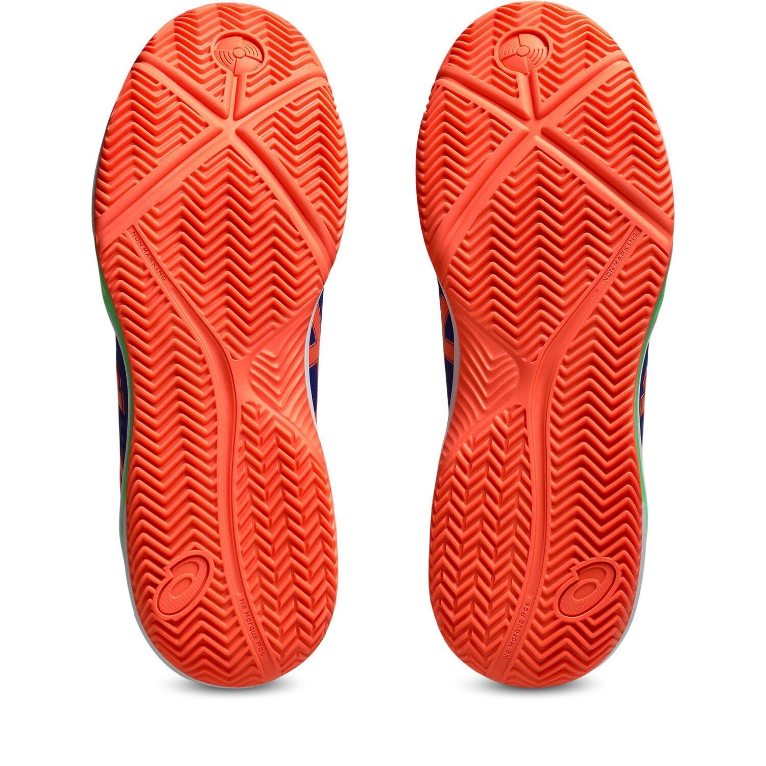 Tenis Y Padel Hombre - ASICS Gel Dedicate 8  PADEL - DarkCobalt/VividCoral 4/7