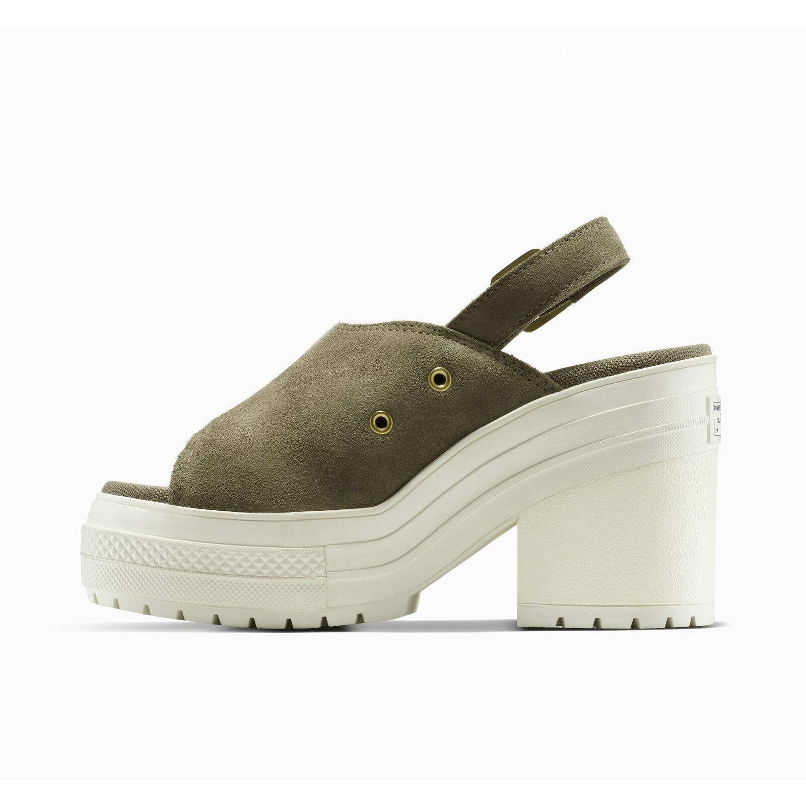 Sandali Converse Chuck 70 De Luxe Heel Mule, Verde, Donne 5/5