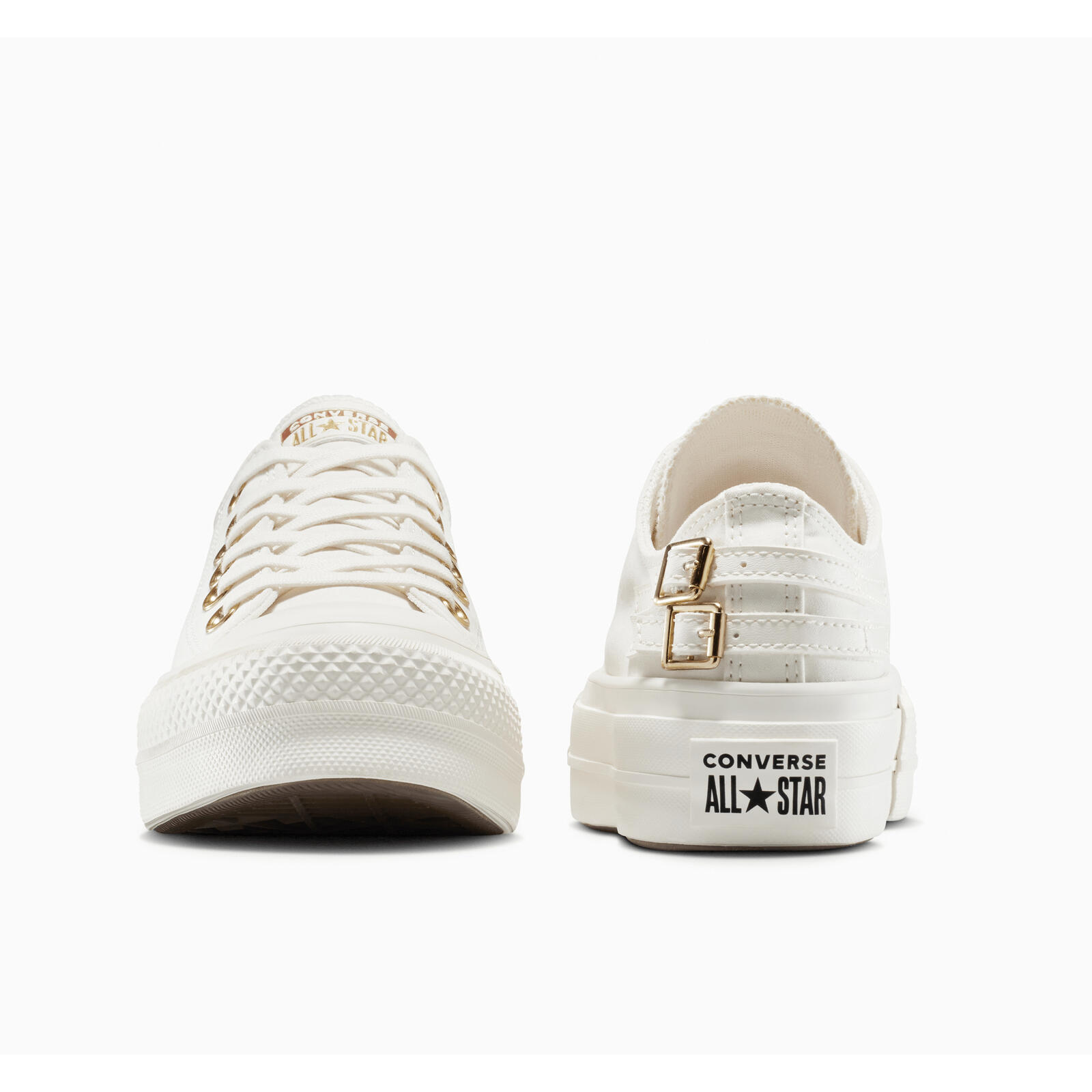 Baskets Converse Chuck Taylor All Star Lift Platform, Blanc, Unisexe 5/5