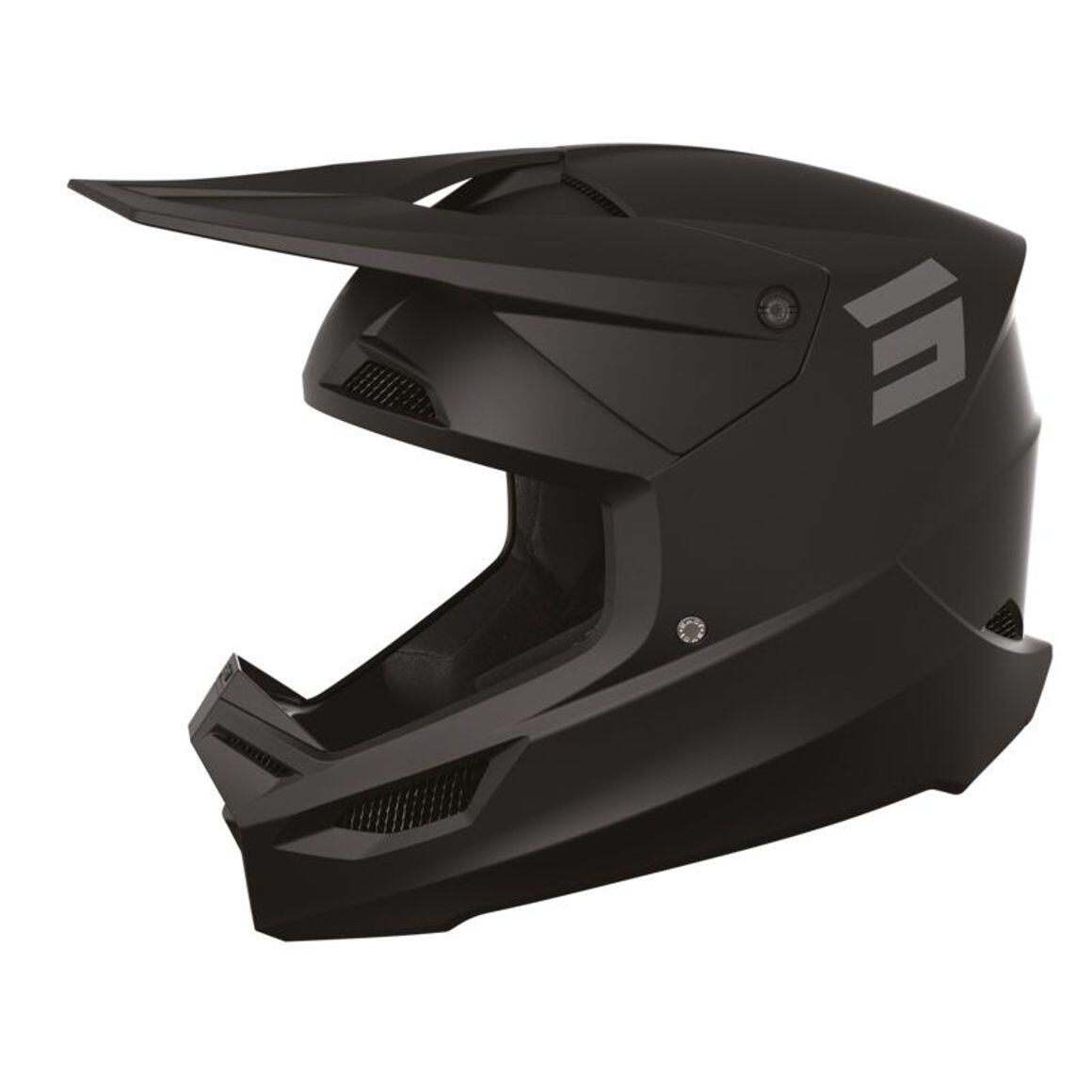 SHOT RACE GEAR Helm Shot Furious - Zwart Mat