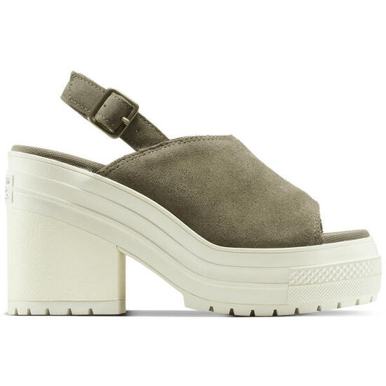Sandalias Converse Chuck 70 De Luxe Heel Mule, Verde, Mujer