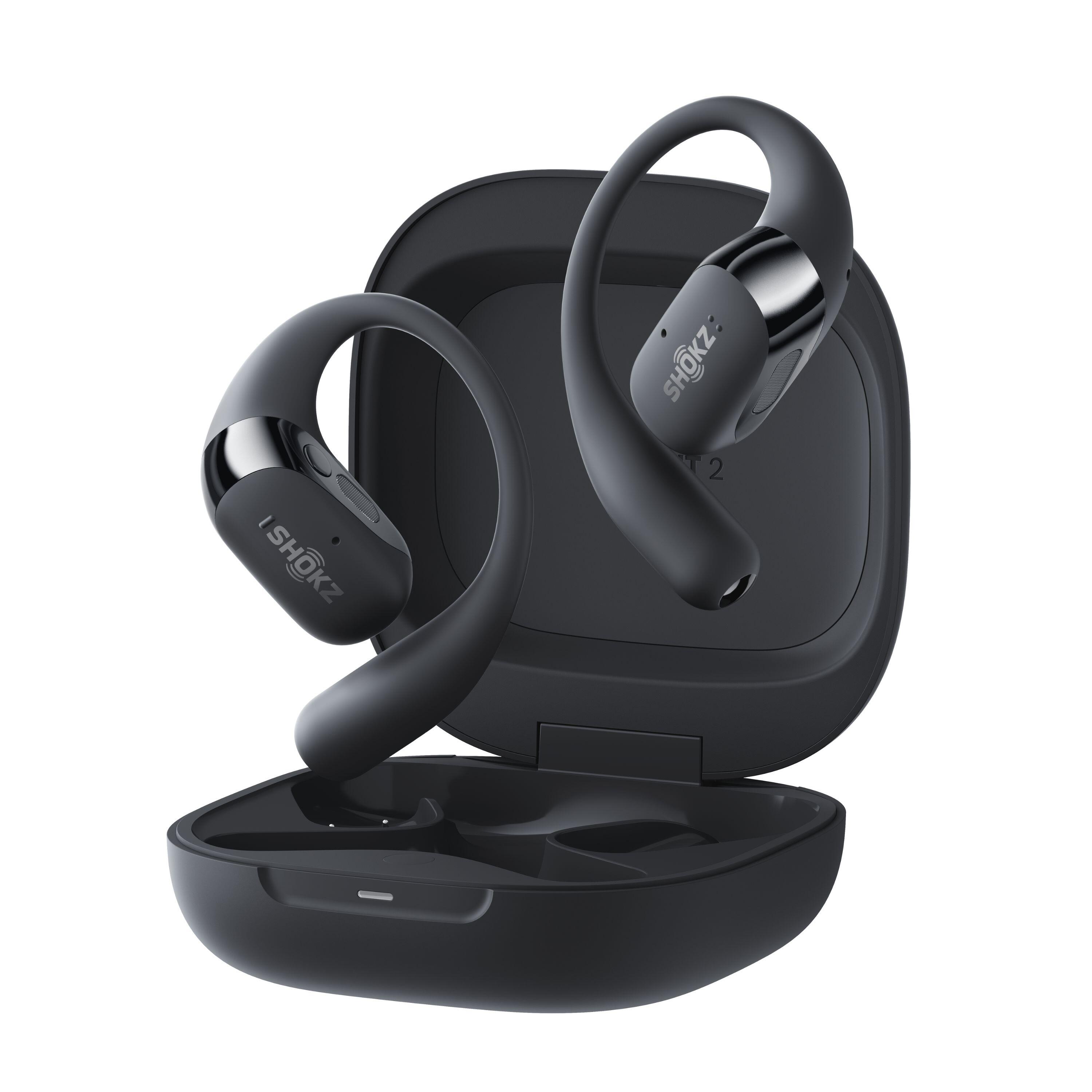 SHOKZ OPENFIT 2 Bluetooth-Sportkopfhörer Schwarz