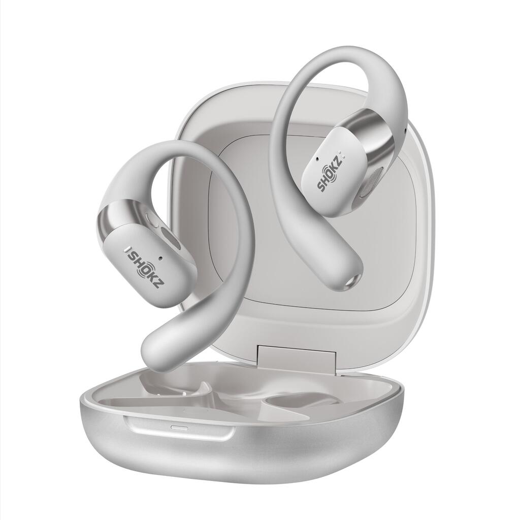 Shokz Bluetooth Headphones - OPENFIT 2+ Grey