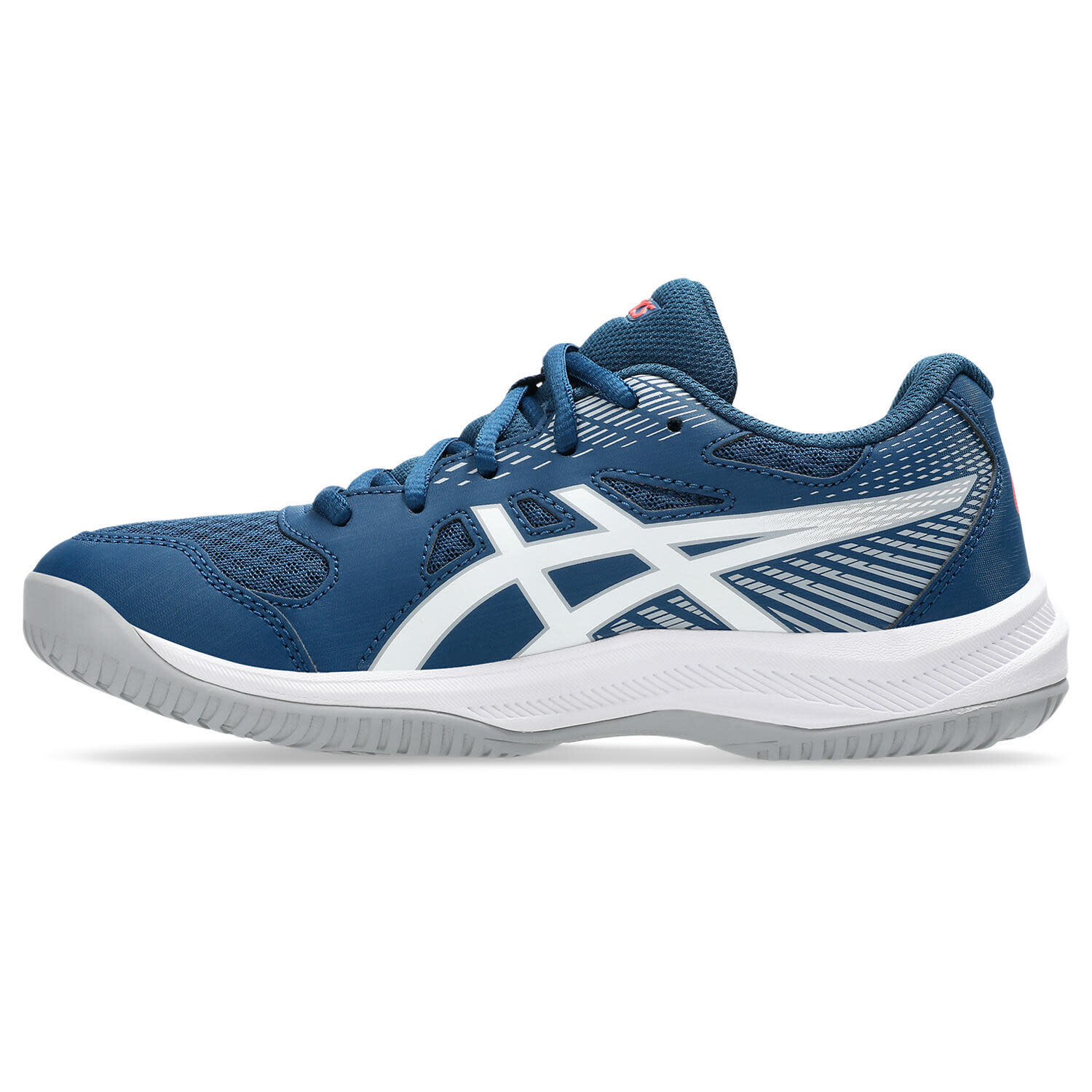 Multisportschuhe Kinder, Unisex - ASICS Upcourt 6 GS - MakoBlue/White 6/7
