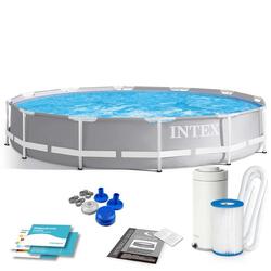PISCINE TUBULAIRE RONDE INTEX PRISM FRAME 3.66 X 0.76 M