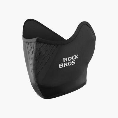 Pasamontañas Media Balaclava Térmica de Invierno ROCKBROS Negro