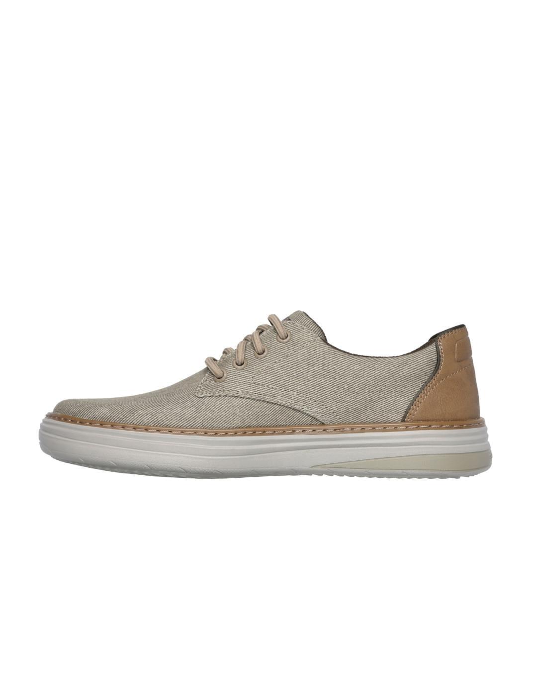 Chaussures pour hommes Skechers Hyland Ratner Marron. 2/5