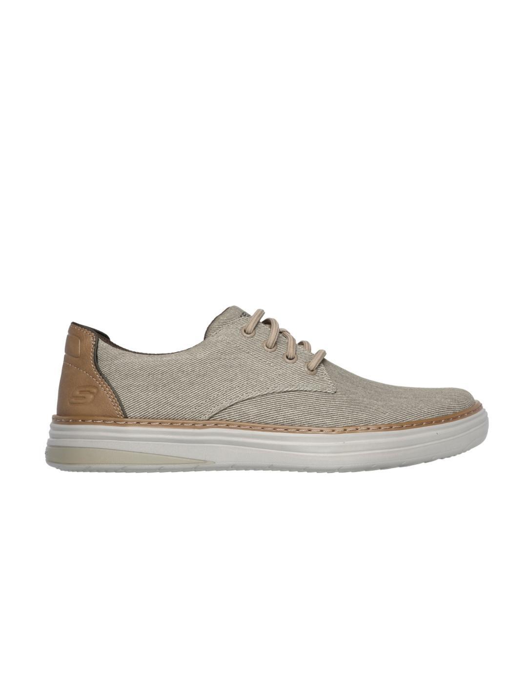 Chaussures pour hommes Skechers Hyland Ratner Marron. 1/5