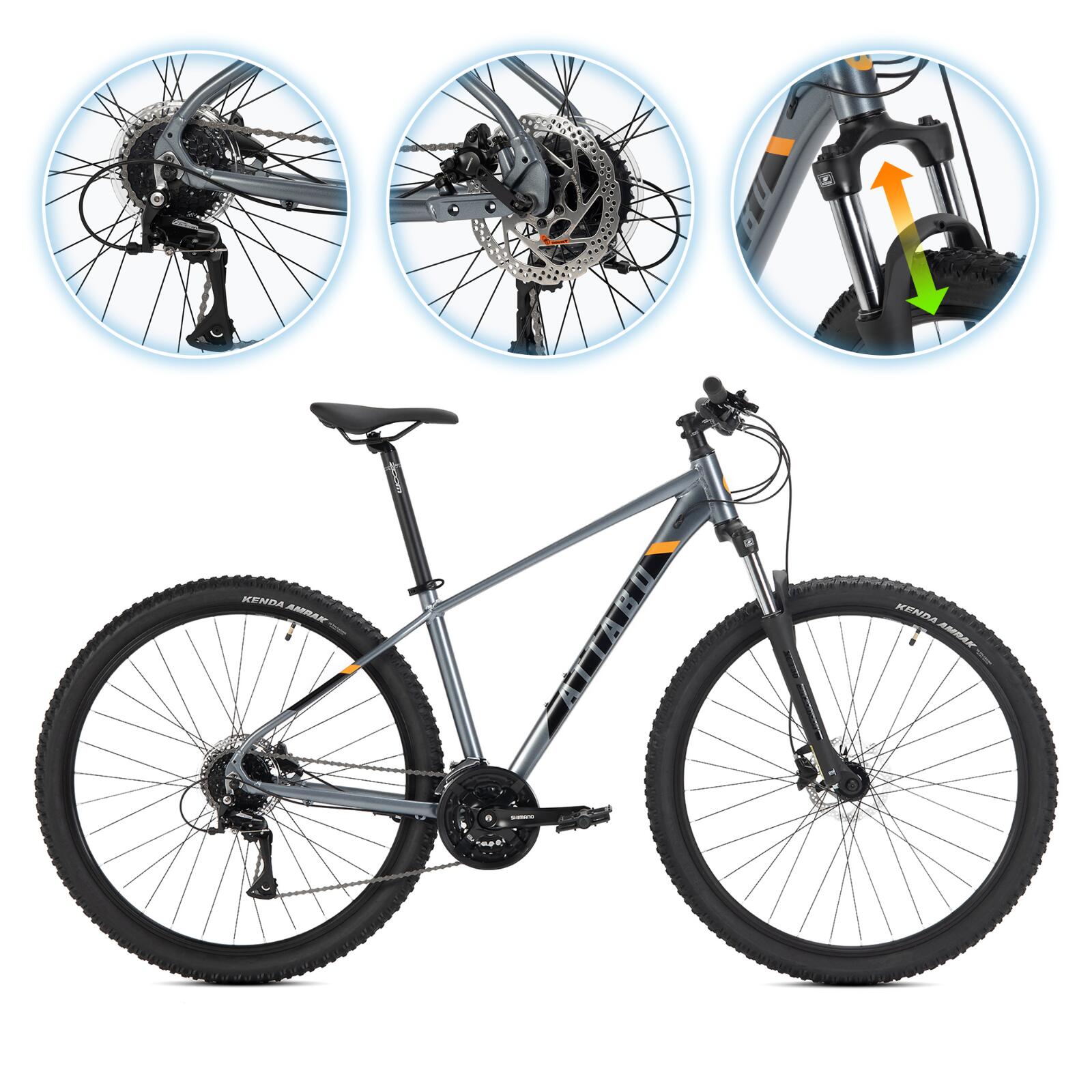 Bicicleta de montanha masculina attabo alpe 3.0