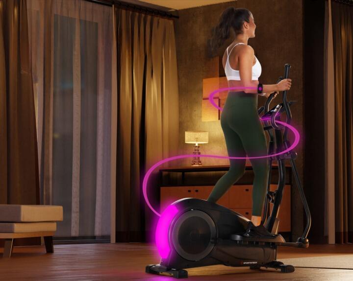 Sportstech Crosstrainer CX700 | 24 Widerstandsstufen | LCD-Display | Profi 2/8