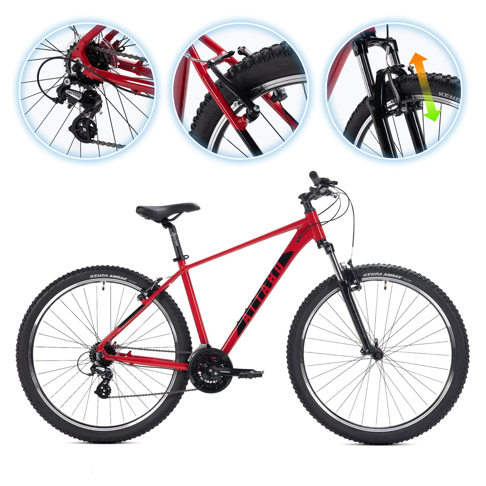 ATTABO Bicicleta de montanha masculina ATTABO ALPE 1.0 19"