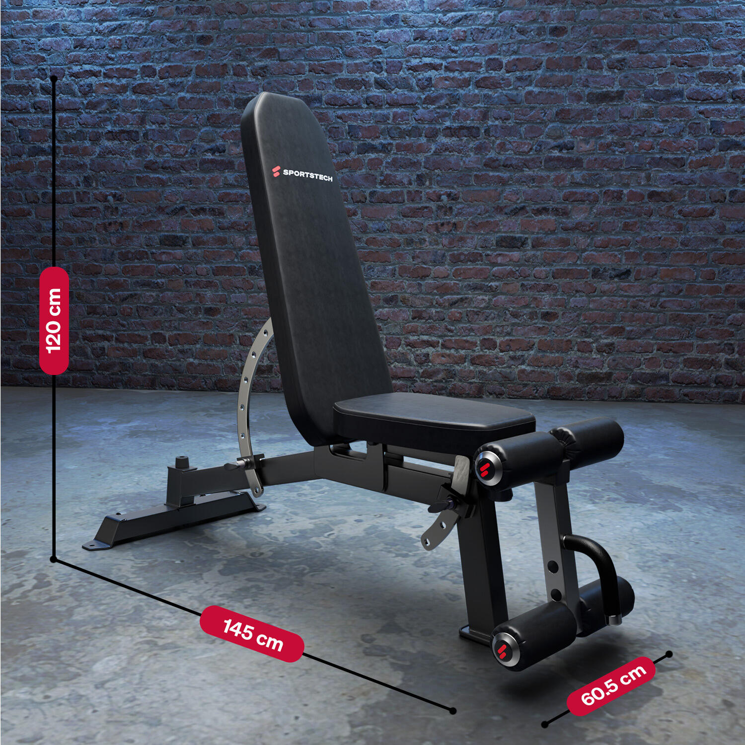Sportstech BRT700 Banc de musculation - 21in1, 360 kg de capacité de charge 5/5