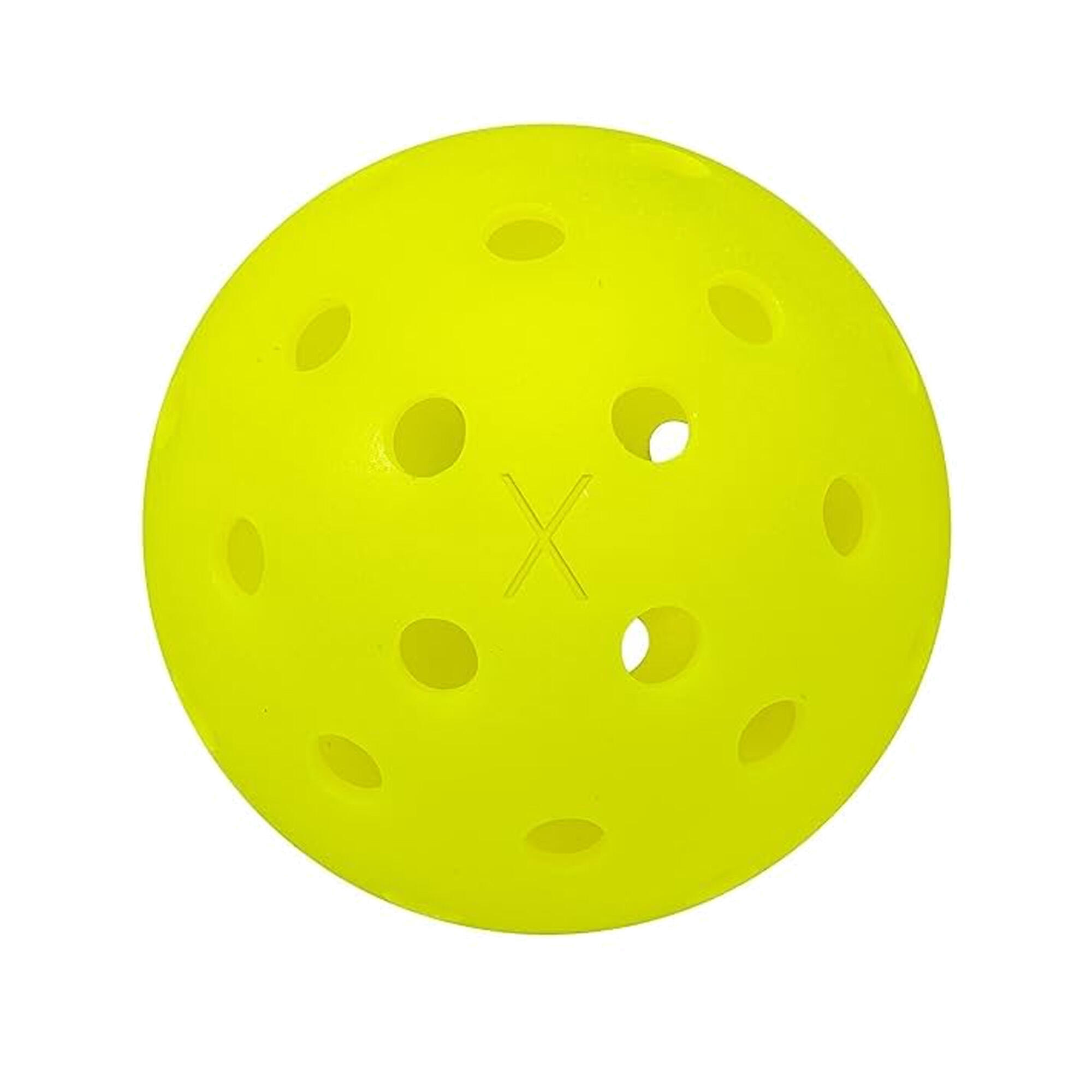 FRANKLIN X40 Pickleball Balls (Pack of 3) (Optic Yellow)