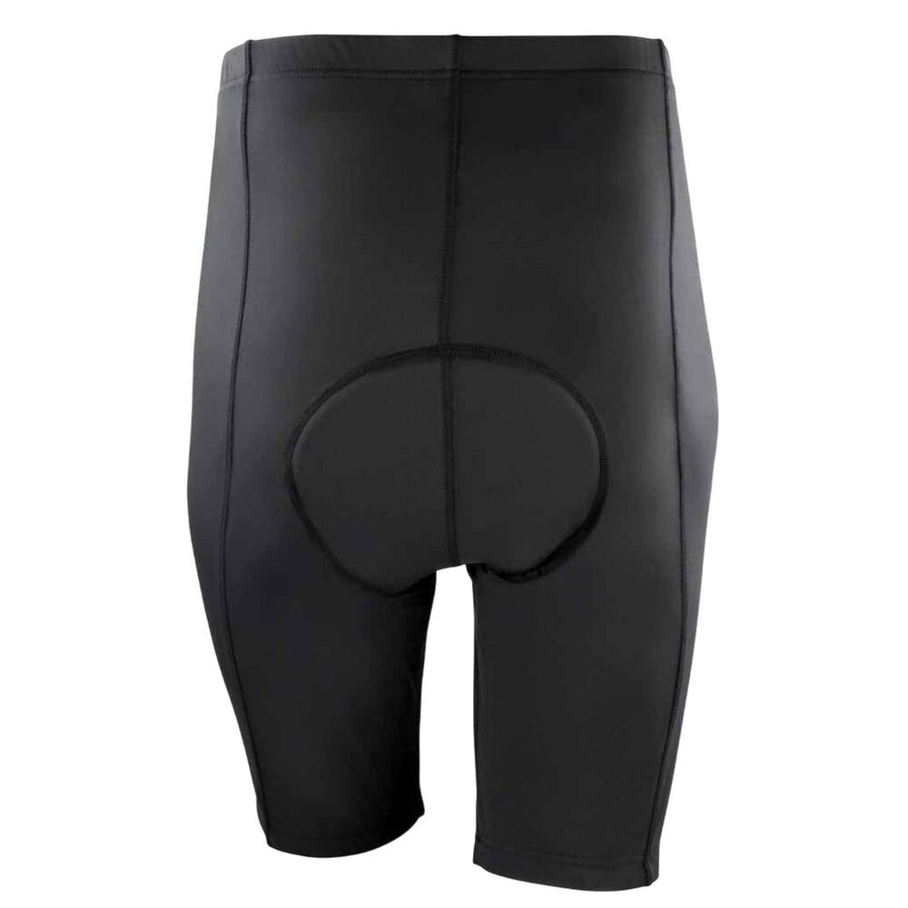 Pantaloncini Da Ciclista Imbottita Uomo Spiro Nero 2/3
