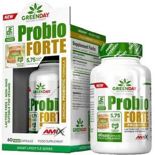 Amix - Probio Forte - 60 Capsules Végétales- Amix Green Series De Amix Nutrition - Probiotiques - Taille Unique - Decathlon