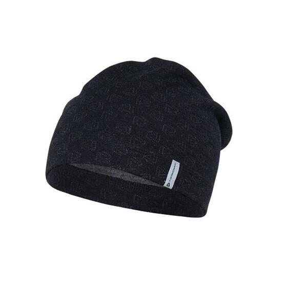 Beanie - Black/ Dark Grey Melange